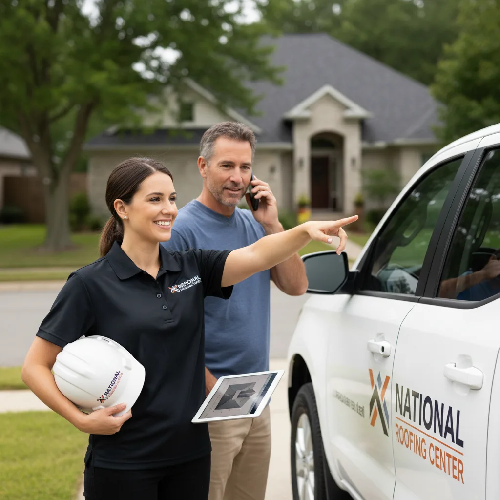 National Roofing Center customer support in Ellington